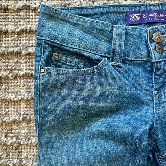 Divine Rights of Denim Low Cut Flare Jeans Size 25 - Picture 8 of 15